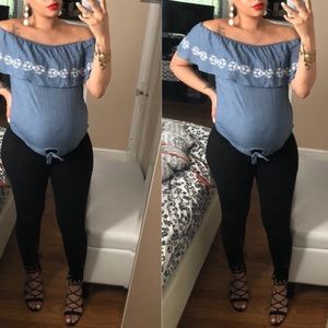 Black Maternity Jeans